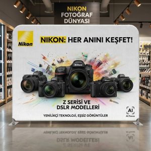 Sahne Arkası Backdrop Stand 600x230cm